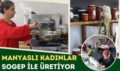 Manyaslı Kadınlar SOGEP İle Üretiyor