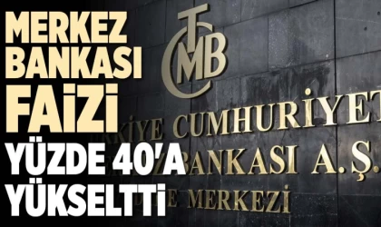 Merkez Bankası Faizi Yüzde 40’a Yükseltti