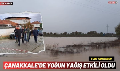 Sağanak Yağış Ege Bölgesinde Hakim Oluyor