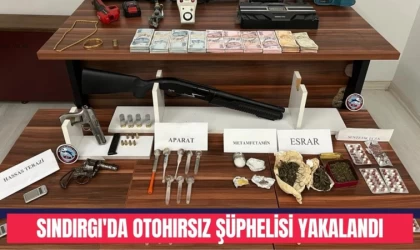 Sındırgı'da Otohırsız Şüphelisi Yakalandı