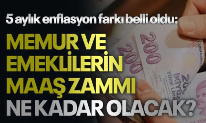 5 Aylık Enflasyon Oranı Belli Oldu