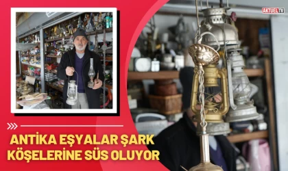 Antika Eşyalar Şark Köşelerine Süs Oluyor