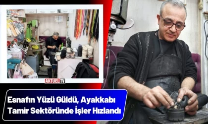 Ayakkabı Tamir Sektöründe İşler Hızlandı