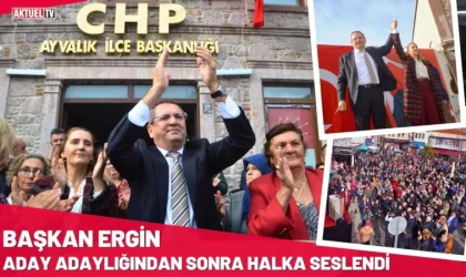 Başkan Ergin Aday Adaylığından Sonra Halka Seslendi