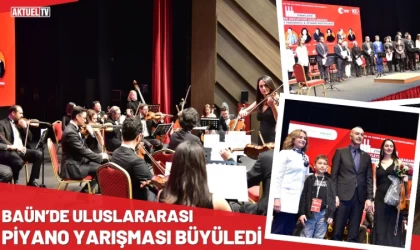 BAÜN'de Uluslararası Piyano Yarışması Büyüledi