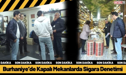 Burhaniye’de Kapalı Mekanlarda Sigara Denetimi