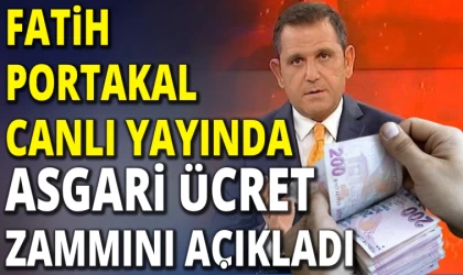 Fatih Portakal’dan Asgari Ücret Bilgisi