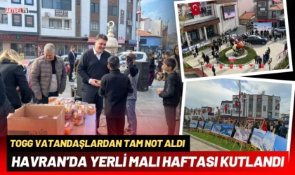 Havran’da Yerli Malı Haftası Kutlandı