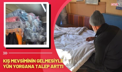 Kış Mevsiminin Gelmesiyle Yün Yorgana Talep Arttı