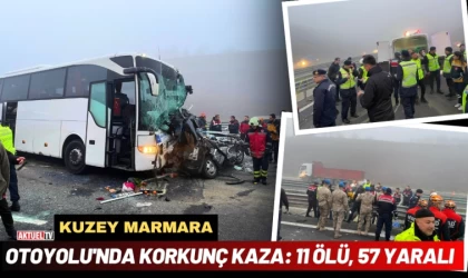 Kuzey Marmara Otoyolu'nda Korkunç Kaza !