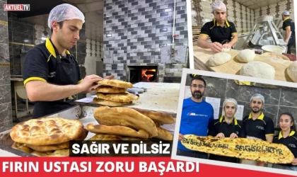 Sağır Ve Dilsiz Fırın Ustası Zoru Başardı