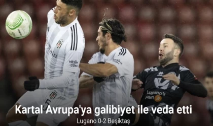 UEFA Avrupa Konferans Ligi: Lugano: 0 - Beşiktaş: 2