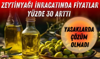 Yasaklarda Çözüm Olmadı Zeytinyağı İhracatında Fiyatlar Yüzde 30 Arttı