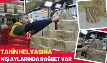 Kışın tahin helvası satışları on katına kadar artıyor